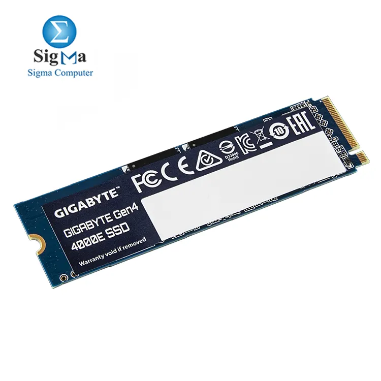 GIGABAYT 4000E - 250GB PCIe 4.0 M.2 SSD with 3500 MB/s read, 1800 MB/s write (G440E250G)