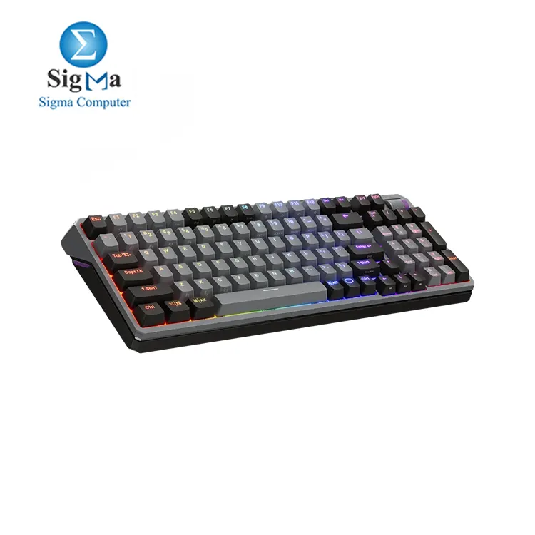 Cooler Master MK770 Wireless Mechanical RGB Gaming Keyboard  Kailh Box V2 Linear Red Switches  Gasket Structure  Hot-Swappable  Bluetooth 2.4GHz  Tactile 3-Way Dial  QWERTY