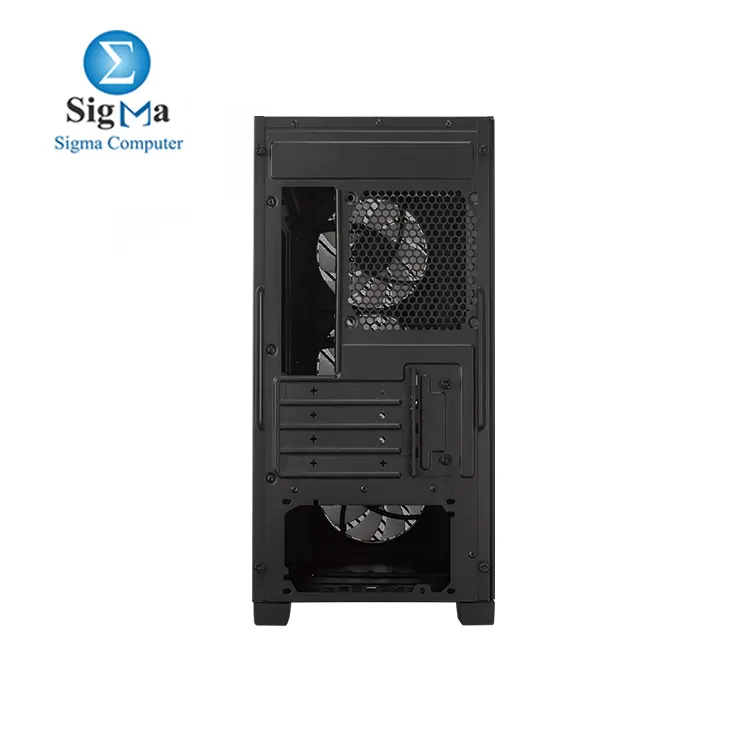 Cooler Master Elite 301 Micro-ATX High Airflow PC Case, 365mm GPU Max, 280mm AIO Max, Type C, Tempered Glass, Triple 120mm PWM Fan, Intakes Grill, Breathable PSU Shroud