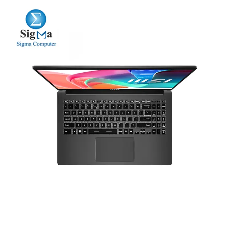 MSI Modern 15 F13MG Laptop - Intel Core i5-1335U - 8GB DDR4 3200MHz - 512GB SSD - Intel Iris Xe Graphics - 15.6