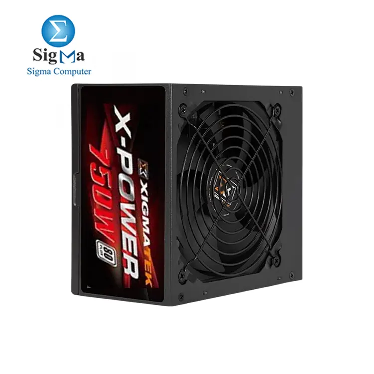 XIGMATEK HERO II AIR 4 FAN ARGB MID TOWER Case And X-POWER 750W 80+WHITE