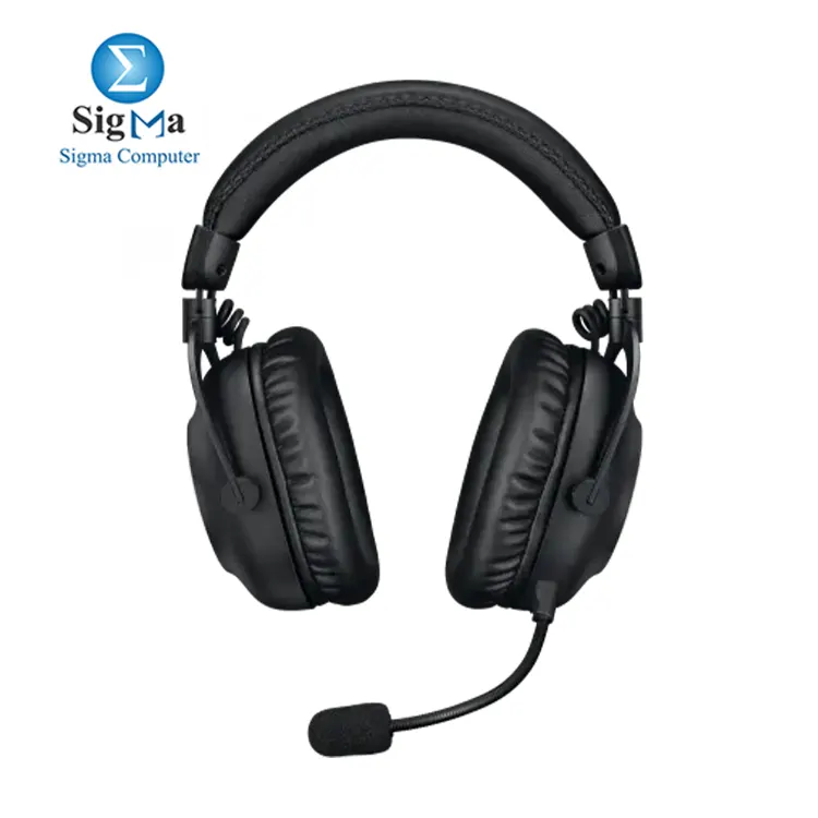 Logitech G PRO X 2 Lightspeed Wireless Gaming Headset: Detachable Boom Mic, 50mm Graphene Drivers, DTS:X Headphone 2.0  7.1 Surround, Bluetooth/USB/3.5mm Aux, for PC, PS5, PS4, Nintendo Switch - Black 981-001262