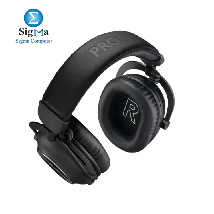 Logitech G PRO X 2 Lightspeed Wireless Gaming Headset: Detachable Boom Mic, 50mm Graphene Drivers, DTS:X Headphone 2.0  7.1 Surround, Bluetooth/USB/3.5mm Aux, for PC, PS5, PS4, Nintendo Switch - Black 981-001262