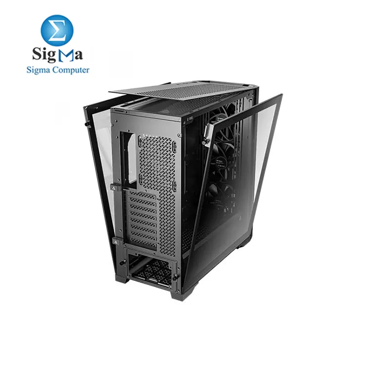 Antec Performance 1 FT  Full Tower  RTX40 Fully Compatible  Temp Display  4 x Storm T3 PWM Fans  Type-C  Dual TG Side Panels  Removable Top Bracket  High Airflow Mesh Front Panel  E-ATX PC Gaming Case