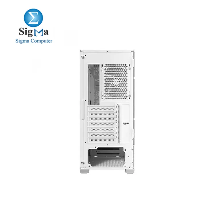 ANTEC NX416L White, High Airflow Mesh Front Panel, 2 x 160mm & 1 x 120mm ARGB Fans Included, Type-C, Tempered Glass Hinge Side Panel, Up to 11 Fans, 360mm Radiator Support, Mid-Tower ATX Gaming Case