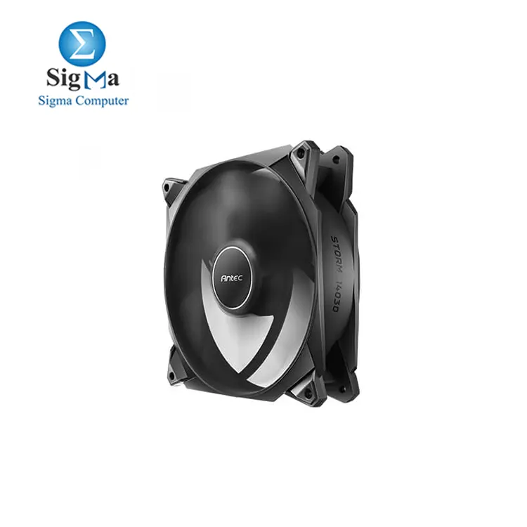 Antec Storm T3 PWM FDB High Airflow Daisy Chain Design Case Fan  Black  140 mm x 30 mm Size