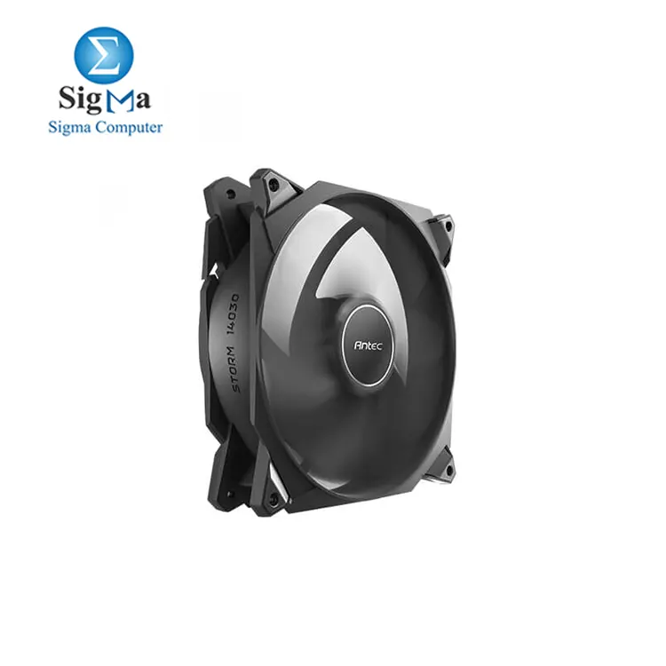 Antec Storm T3 PWM FDB High Airflow Daisy Chain Design Case Fan  Black  140 mm x 30 mm Size