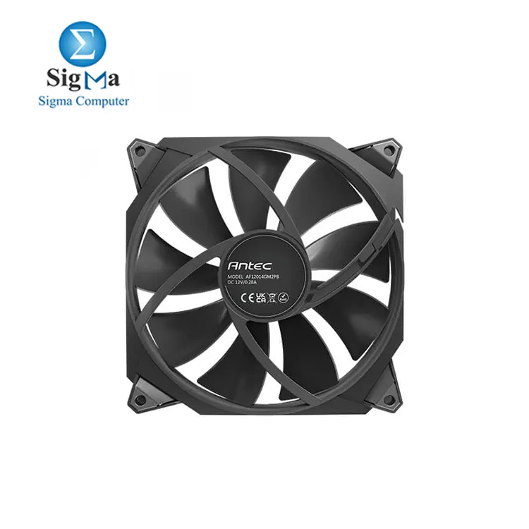 Antec Storm T3 PWM FDB High Airflow Daisy Chain Design Case Fan  Black  140 mm x 30 mm Size