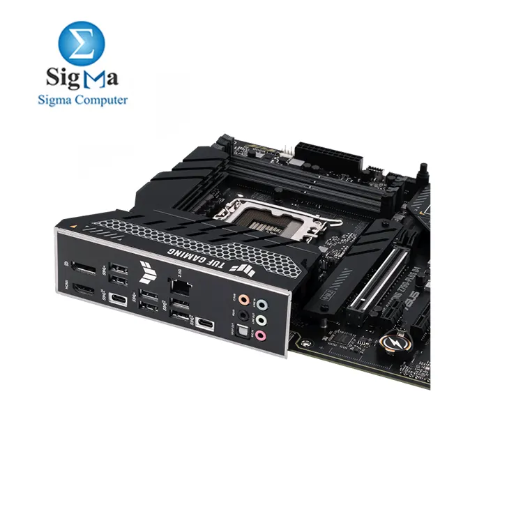 ASUS TUF GAMING Z790-PLUS D4 Supports Intel LGA1700 DDR4 RAM  up to 5333MHz OC   PCIe 5.0  4 M.2 slots  2.5Gb