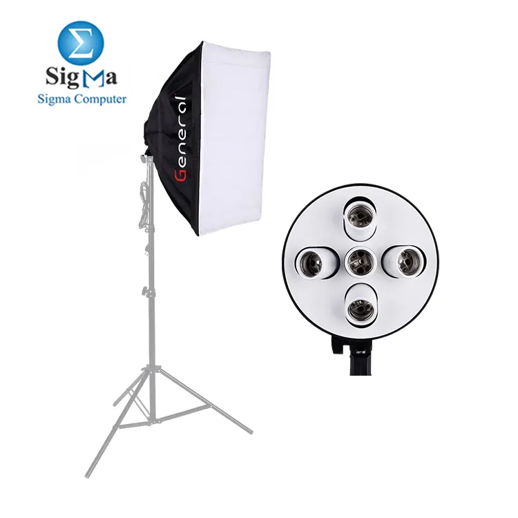 GENERAL TL-5 soft box with 5 lamp holder