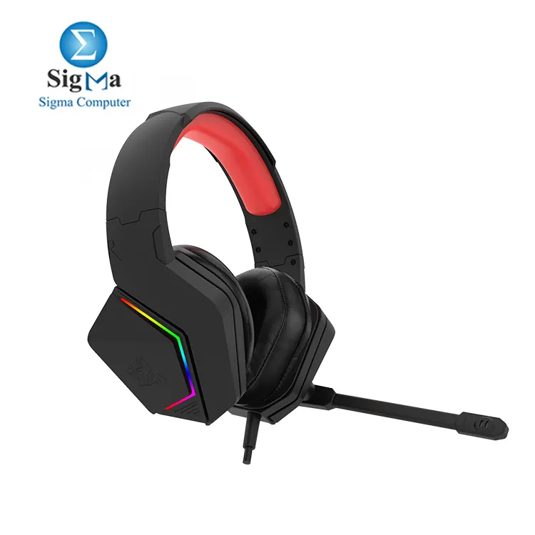 Redragon H390 PARIS RGB Gaming Headset – 7.1 Surround Sound