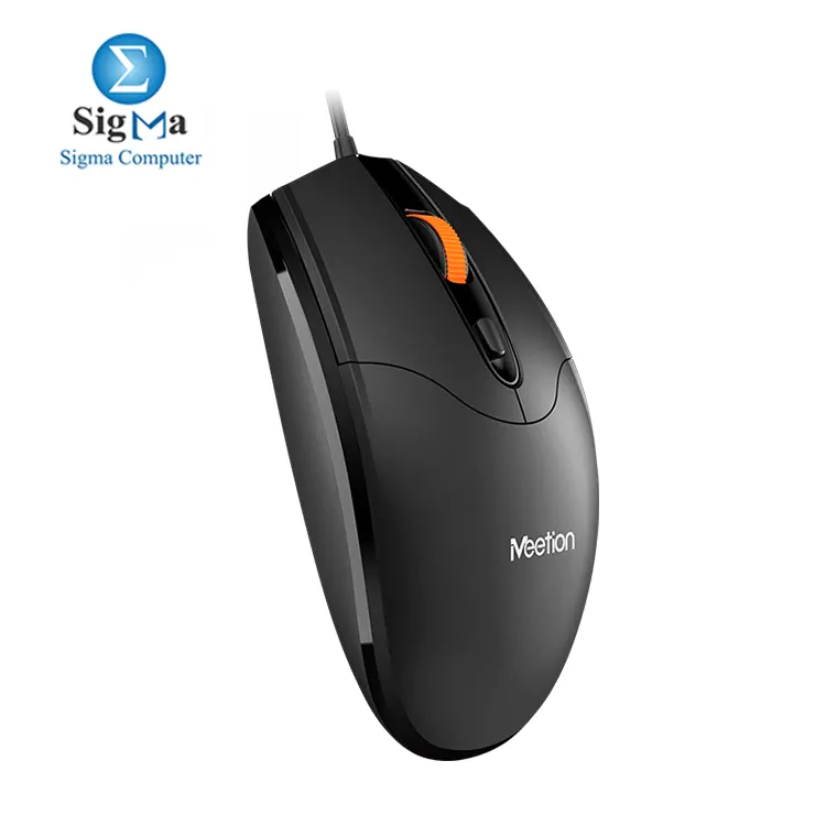 MEETION M362 USB Optical Mouse - Black