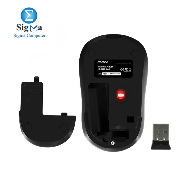 Meetion R545 Wireless Mouse With 2.4GHz USB Nano receiver