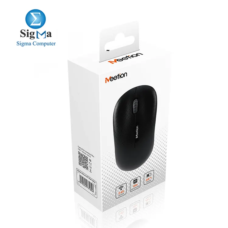 Meetion R545 Wireless Mouse With 2.4GHz USB Nano receiver