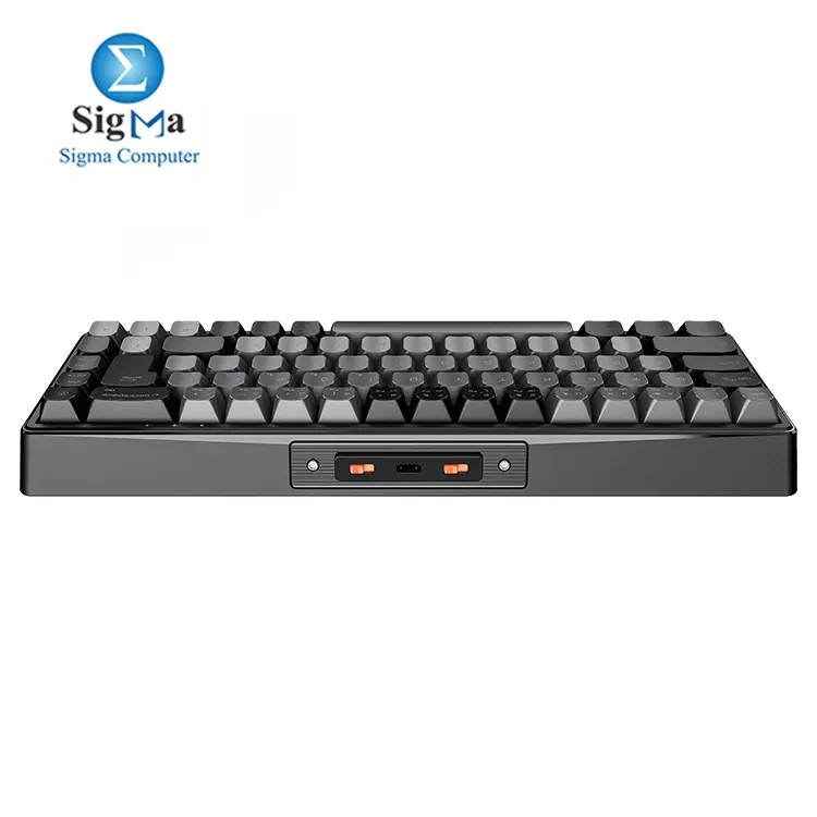 Meetion MK12 65% RGB Arabic Triple Mode Wireless And Bluetooth Mechanical Keyboard