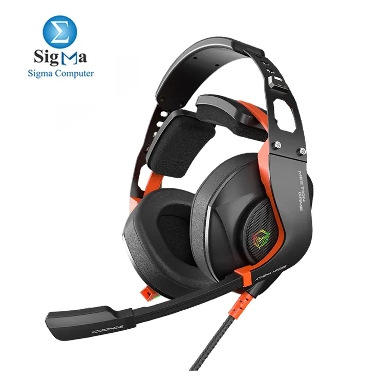 Meetion HP099 RGB BACKLIT BLACK 7.1 GAMING HEADSET 