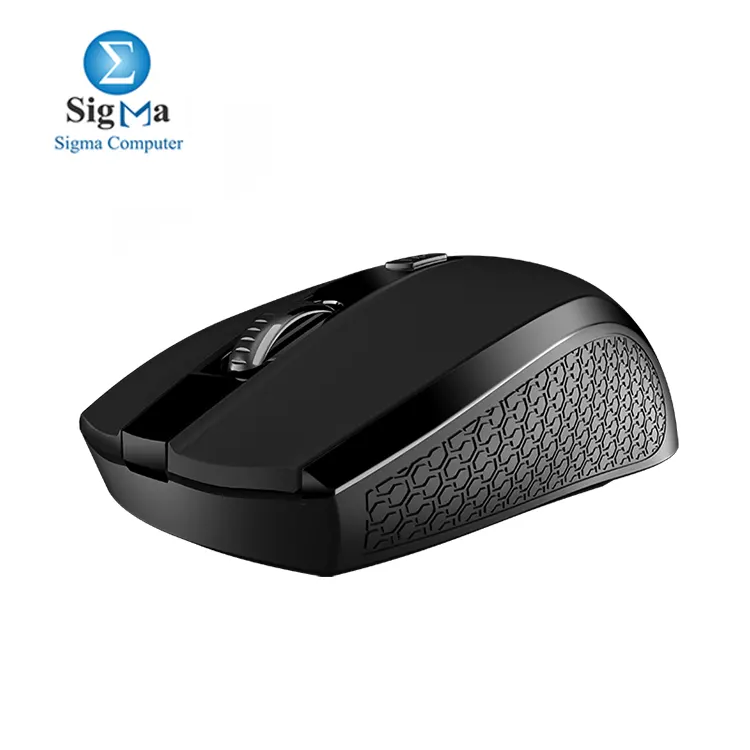 MEETION R560 Wireless Black Mouse With 2.4GHz USB Nano receiver, 1600dpi