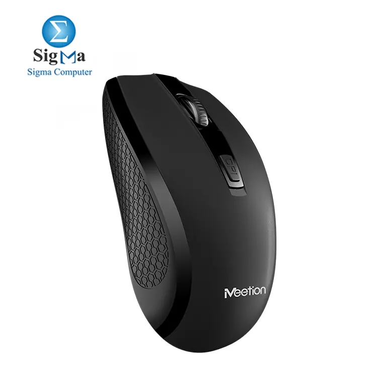 MEETION R560 Wireless Black Mouse With 2.4GHz USB Nano receiver, 1600dpi