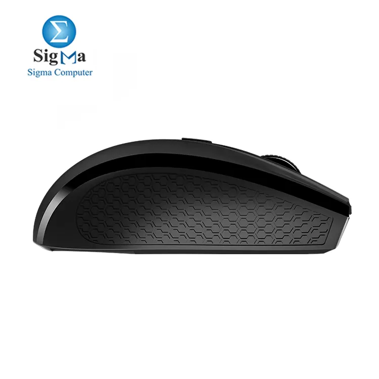 MEETION R560 Wireless Black Mouse With 2.4GHz USB Nano receiver, 1600dpi