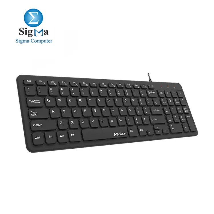 Meetion K410 Ultra Thin Wired membrane Keyboard