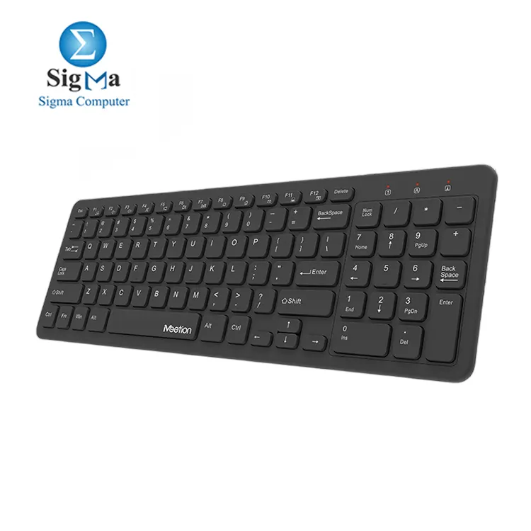 Meetion K410 Ultra Thin Wired membrane Keyboard