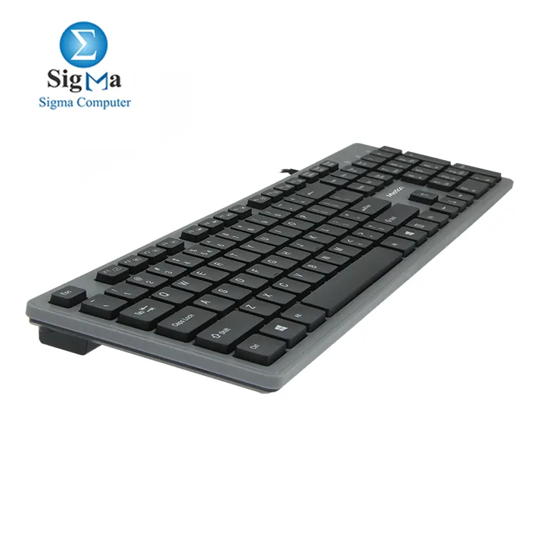 Meetion K841 USB Standard Chocolate Keyboard With Silicone multimedia buttons