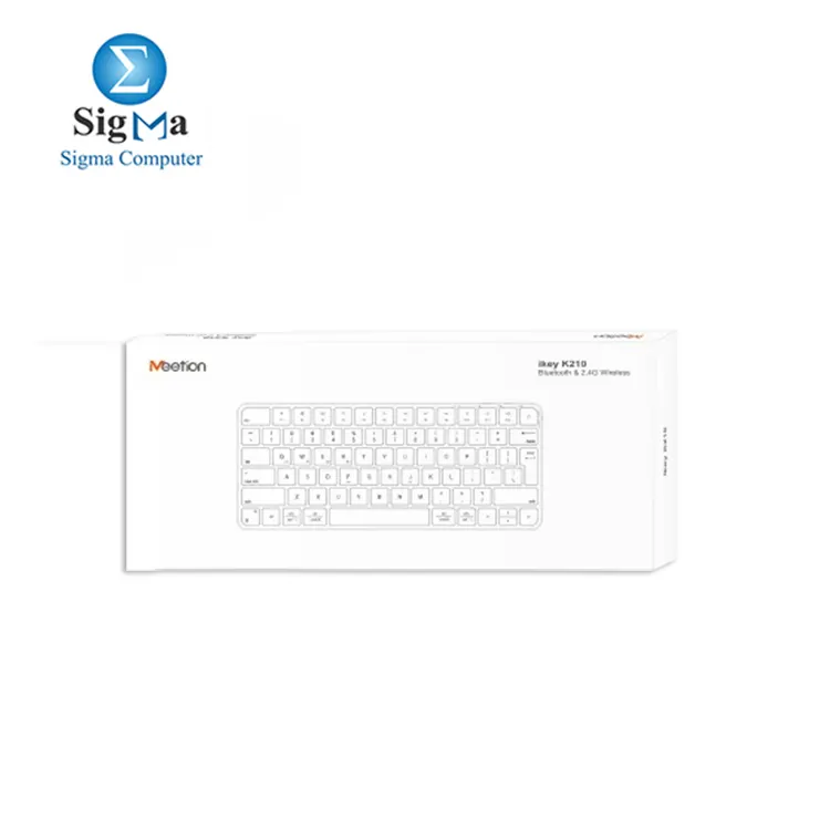 Meetion ikey K210 Wireless Ultra-thin Apple Keyboard With Rechargeable Battery