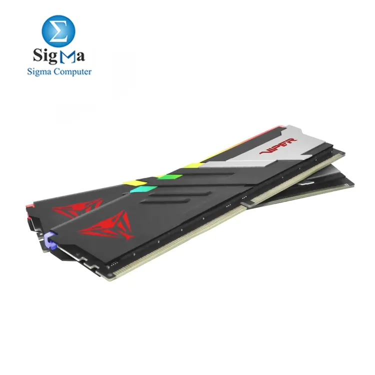 Patriot Viper Venom RGB DDR5 RAM 64GB (2X32GB) 6000MT/s CL36 UDIMM Desktop Gaming Memory Kit - PVVR564G600C36K