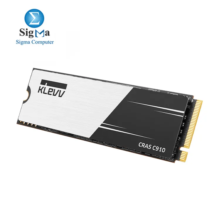 KLEVV CRAS C910 500GB M.2 NVMe PCIe Gen4x4 Internal SSD up to R5000MB/s W3700MB/s
