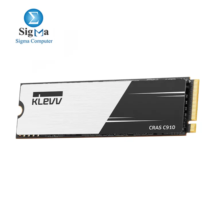 KLEVV CRAS C910 500GB M.2 NVMe PCIe Gen4x4 Internal SSD up to R5000MB/s W3700MB/s