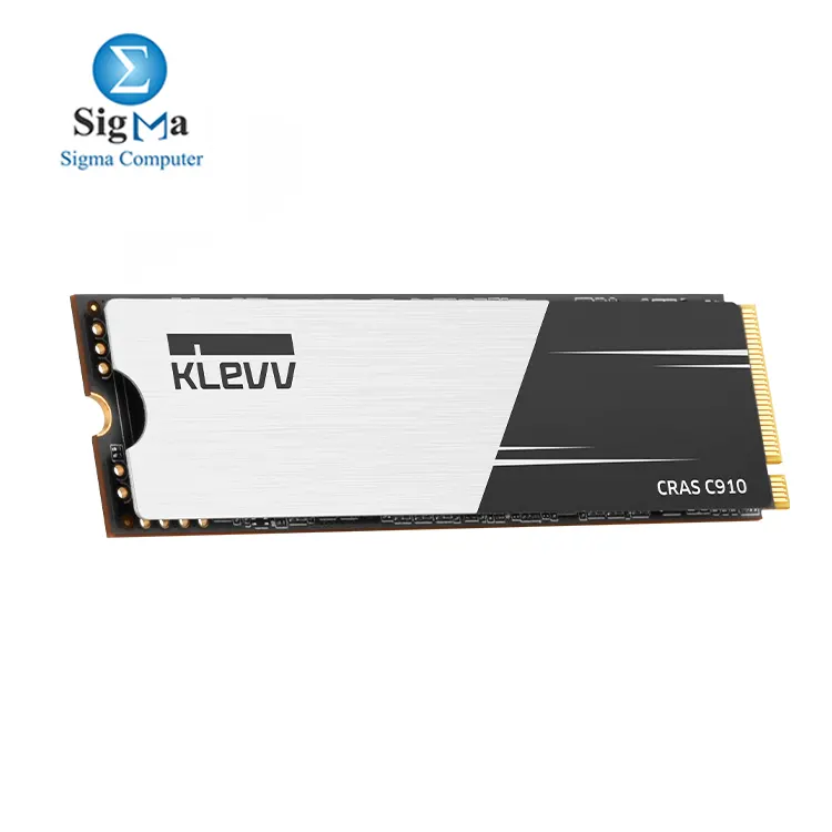 KLEVV CRAS C910 500GB M.2 NVMe PCIe Gen4x4 Internal SSD up to R5000MB/s W3700MB/s