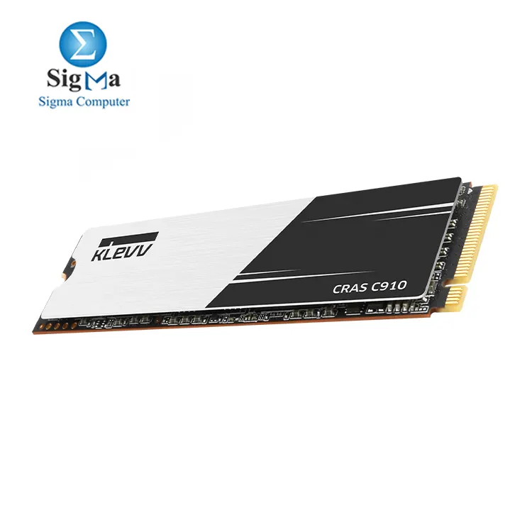 KLEVV CRAS C910 500GB M.2 NVMe PCIe Gen4x4 Internal SSD up to R5000MB/s W3700MB/s