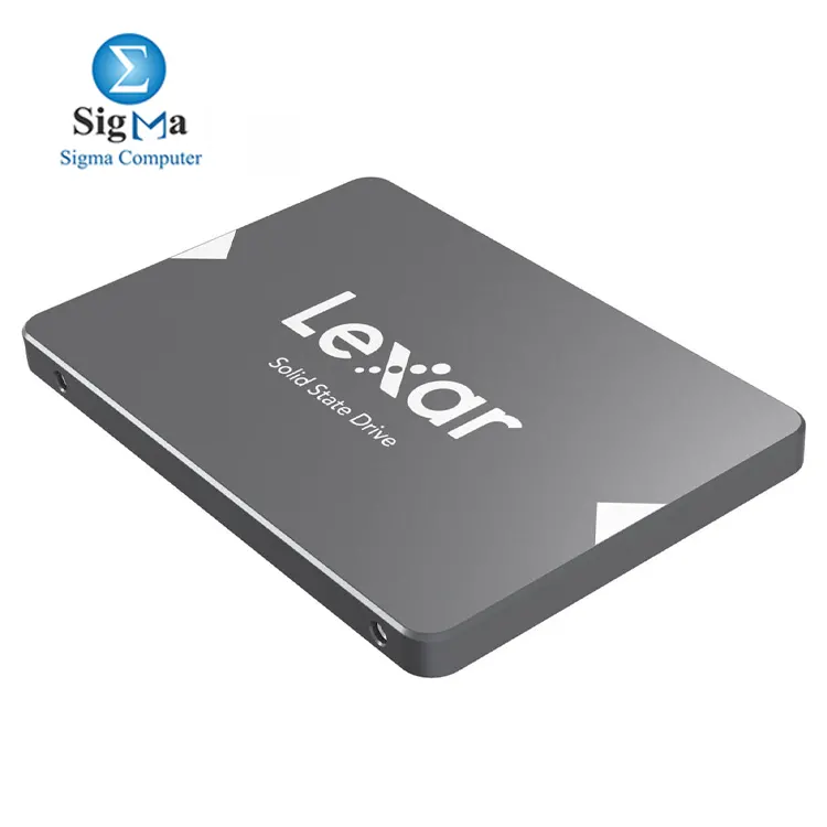 Lexar 1TB NS100 SSD 2.5    SATA III Internal Solid State Drive  Up to 550MB s Read  Gray  LNS100-1TRBNA 