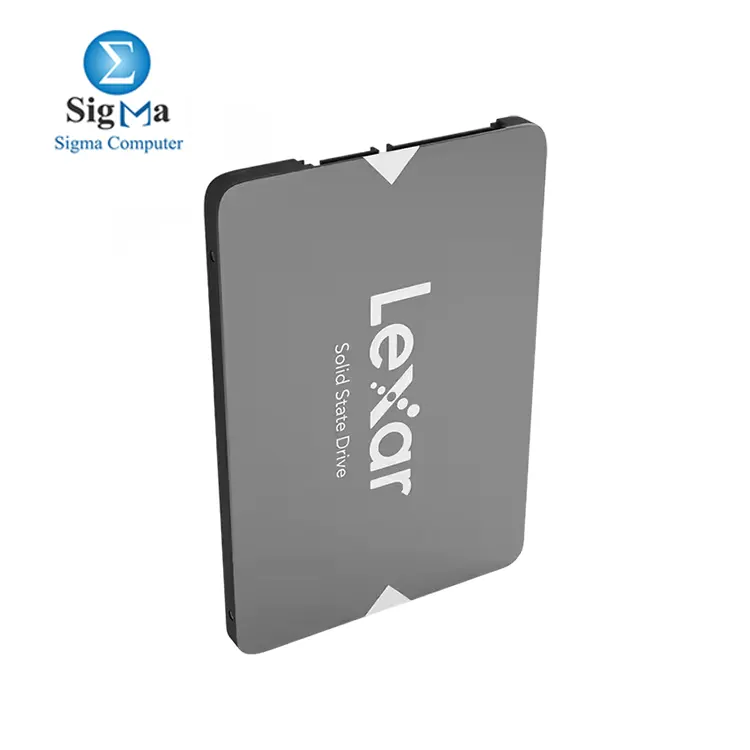Lexar 1TB NS100 SSD 2.5    SATA III Internal Solid State Drive  Up to 550MB s Read  Gray  LNS100-1TRBNA 