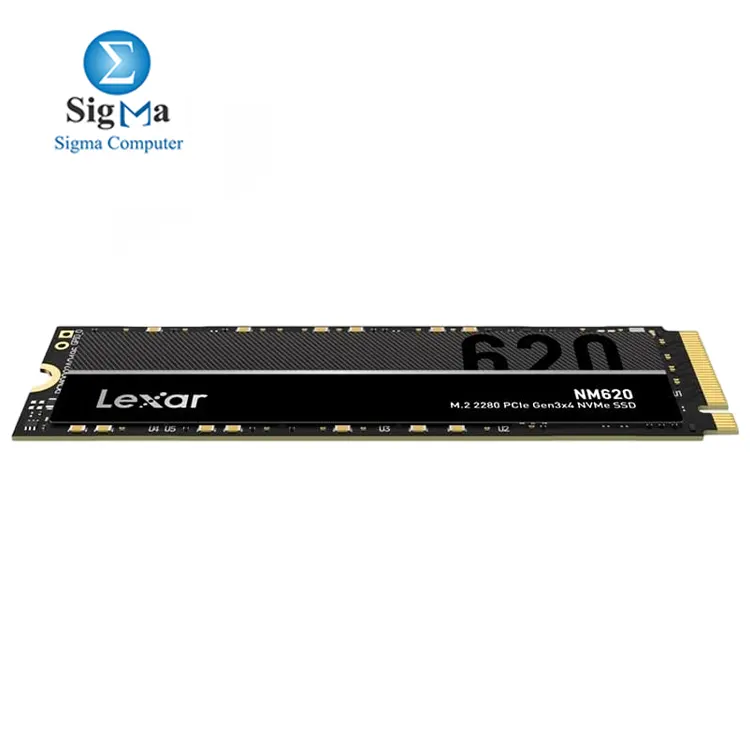 Lexar NM620 2TB M.2 2280 PCIe Gen3x4 NVMe SSD up to 3500MB s read 3000MB s write - LNM620X002T