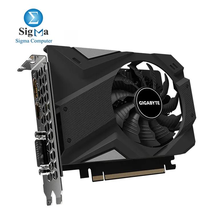 GIGABYTE GeForce GTX 1650 D6 OC 4G 170mm Compact Size  4GB 128-Bit GDDR6  GV-N1656OC-4GD