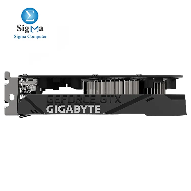 GIGABYTE GeForce GTX 1650 D6 OC 4G 170mm Compact Size  4GB 128-Bit GDDR6  GV-N1656OC-4GD