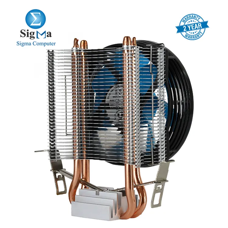 Aerocool Verkho 2 CPU cooler with Heat Core Touch Technology, 100W TDP, 90mm fan (800-2000 RPM), 18.5-23.6 CFM airflow, PWM-4pin connector, and broad socket compatibility (LGA 1700, AM5)