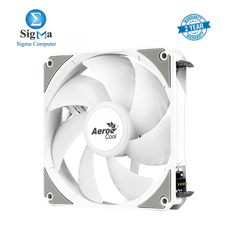  AeroCool Link 3-Pack 12 cm ARGB Fan features 1500RPM speed  42.6 CFM airflow  25.3 dB A  noise level  1.3mm H2O air pressure  and hydraulic bearings with 30 000 hours MTBF