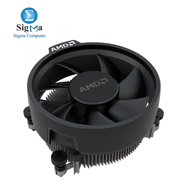 AMD Ryzen 5 4500 6-core  12-thread processor with a 3.6 GHz base clock  4.1 GHz boost  8MB L3 cache  65W TDP  and supports DDR4-3200 memory  requiring a discrete GPU