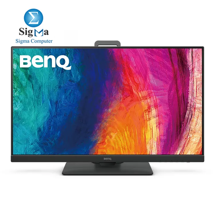 BENQ Designer Monitor PD2705Q | 27” 2K QHD IPS, 60Hz, 100% sRGB, ΔE ≤ 3, HDR10, USB-C (65W PD), KVM, DualView, DP Out (MST), Eye-care, Pantone Validated, 3Y Warrenty