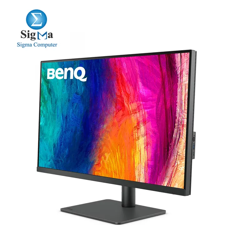 Benq Designer Monitor PD3205U 31.5-inch 4K IPS 60Hz HDR10  KVM with 99  sRGB  HDR10  Delta E    3  USB-C 90W PD  and built-in eye care features like Flicker-Free and Low Blue Light.