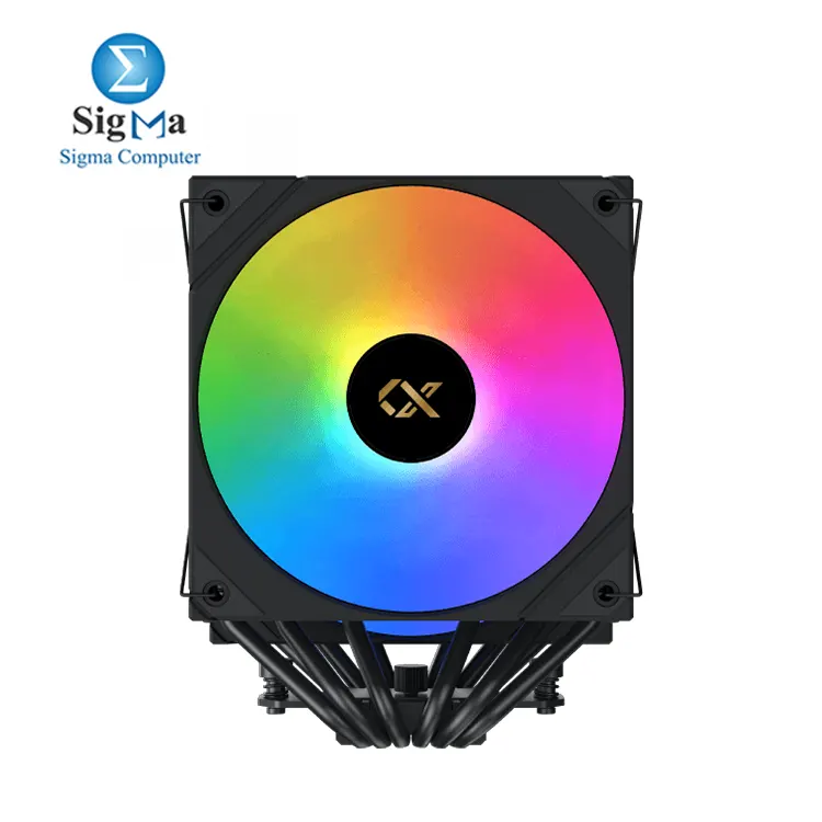 XIGMATEK AK6 Dual Digital  240W TDP  6 Heat Pipes  120mm ARGB PWM Fan     28dBA  78 CFM  Intel LGA 1851   AMD AM5 Ready