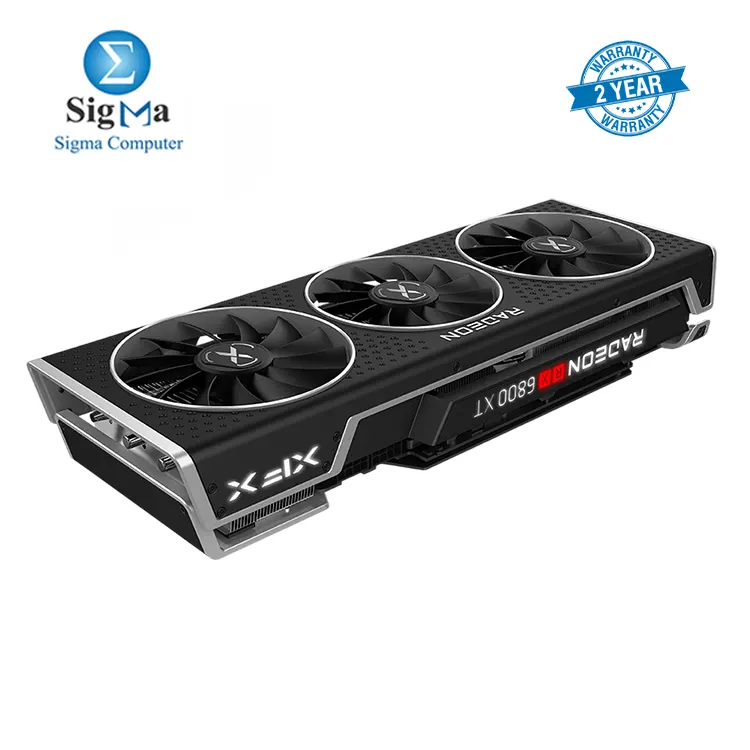 XFX Speedster MERC 319 AMD Radeon RX 6800 XT features 16GB GDDR6 memory, 4608 stream processors, PCI-E 4.0, clock speeds up to 2250 MHz, triple-fan cooling, and support for AMD RDNA™ 2, raytracing