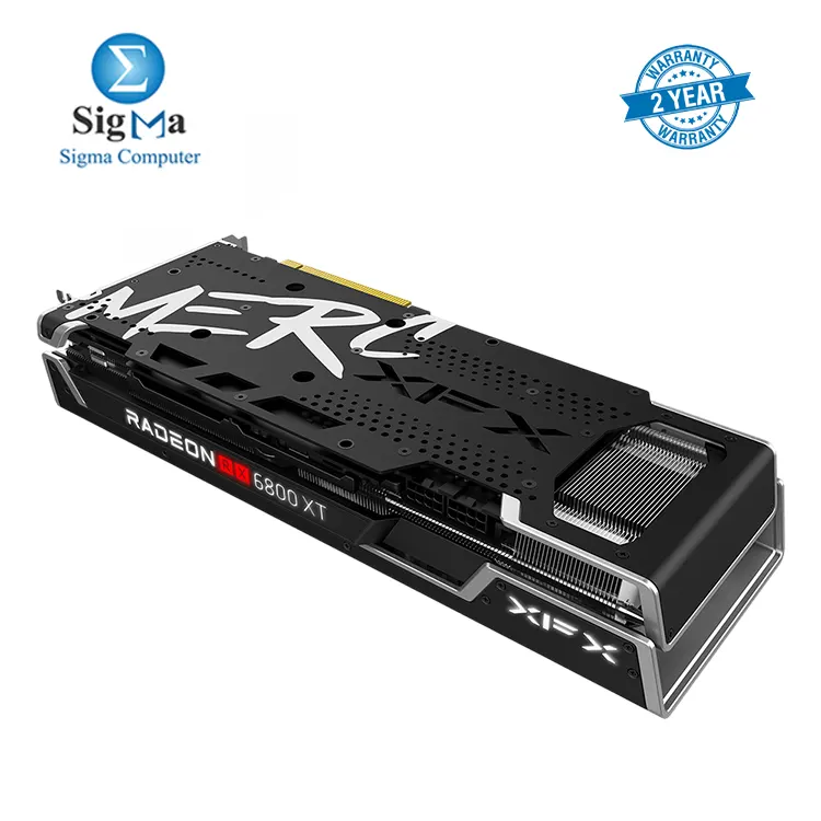 XFX Speedster MERC 319 AMD Radeon RX 6800 XT features 16GB GDDR6 memory, 4608 stream processors, PCI-E 4.0, clock speeds up to 2250 MHz, triple-fan cooling, and support for AMD RDNA™ 2, raytracing