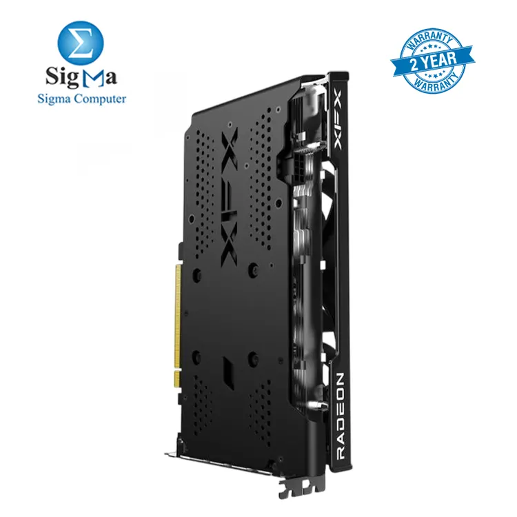 XFX SPEEDSTER SWFT 210 AMD Radeon RX 7600 8GB GDDR6  2048 stream processors  4K support  PCI-E 4.0  2655 MHz boost clock  and dual-fan cooling
