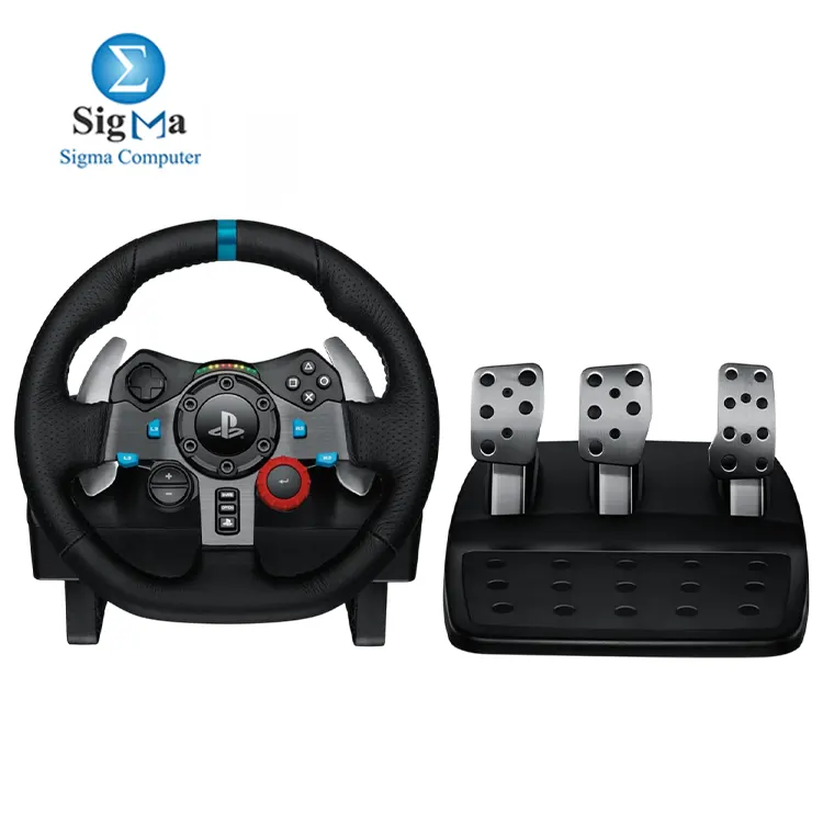  Logitech G29 Driving Force Racing Wheel PS4 PS3 Powered USB port Windows with Logitech G Gaming Driving Force Shifter.