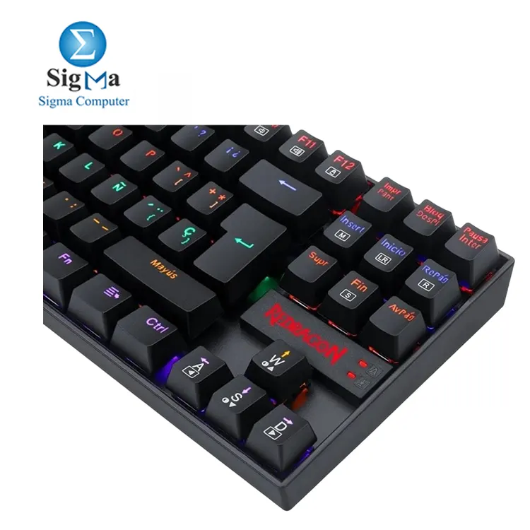 REDRAGON K552E Kumara Elite Rainbow Mechanical Gaming Keyboard Blue Switch