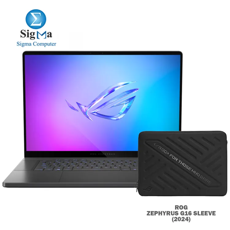 ASUS ROG Zephyrus G16 GA605WI-QR050W Ryzen AI 9 HX 370     NVIDIA GeForce RTX 4070 8GB     32GB LPDDR5X     1TB PCIe 4.0 NVMe      16 inch OLED  WQXGA 240Hz     Windows 11     Sleeve