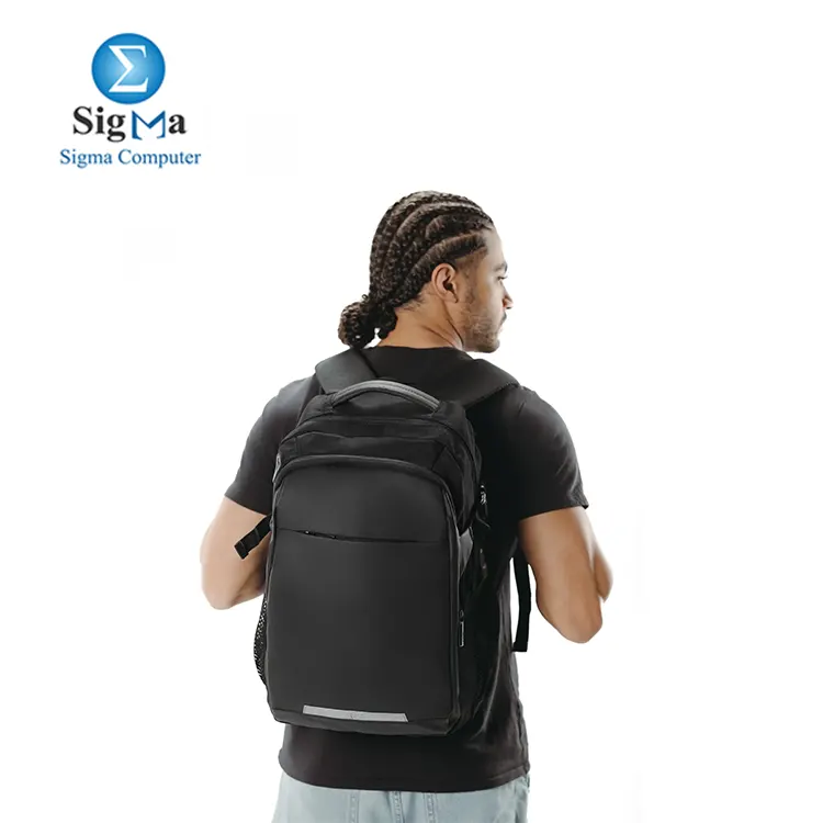 Rahala RAL 2300 Backpack – 15.6” laptop protection, water-resistant, lightweight, USB charging, smart storage, and anti-theft pocket.